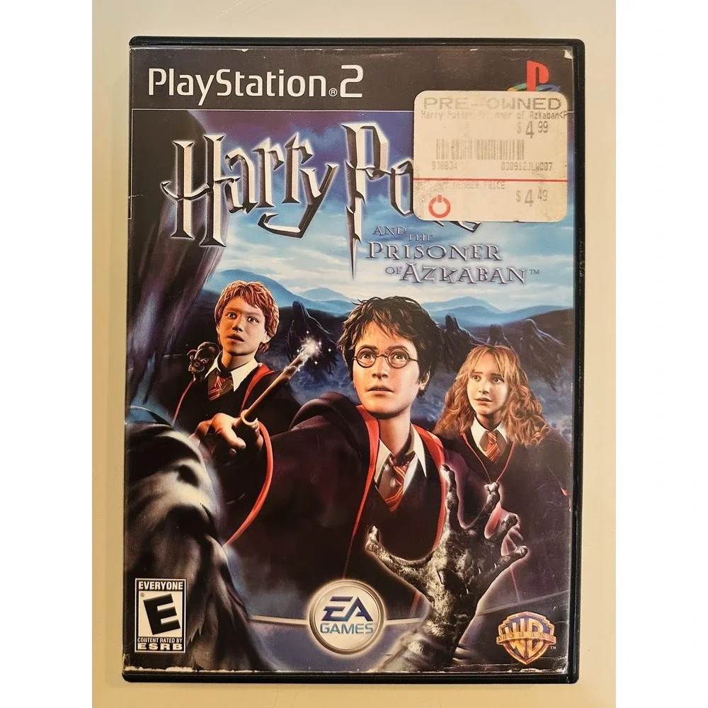 Sony PlayStation 2 LOT 4 Shrek  Finding Nemo Sonic Unleashed Harry Potter